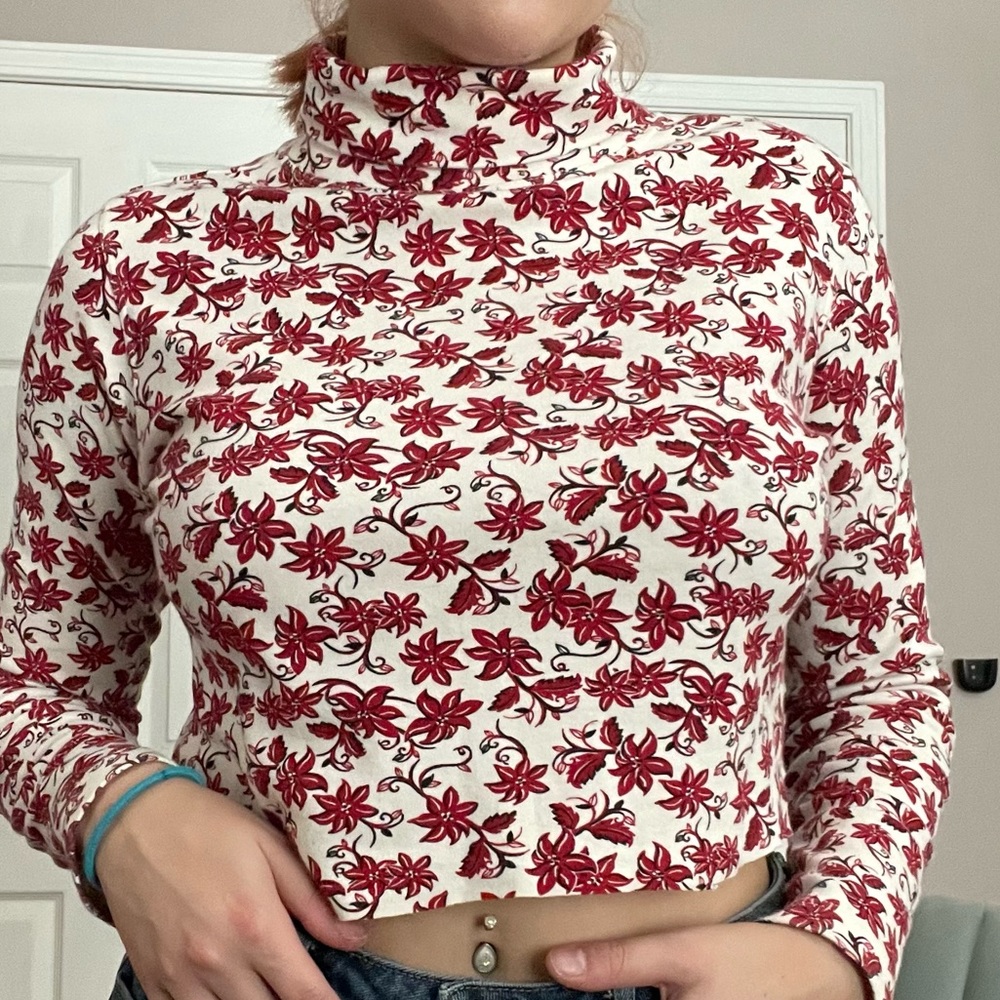 Long sleeve turtle neck